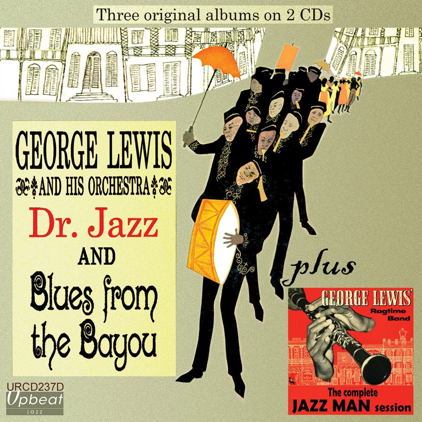 Dr. Jazz and Blues from the Bayou/The Complete Jazz Man Session