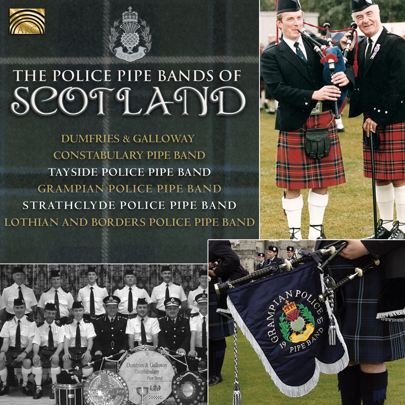 Police Pipe Bands Of Scotland