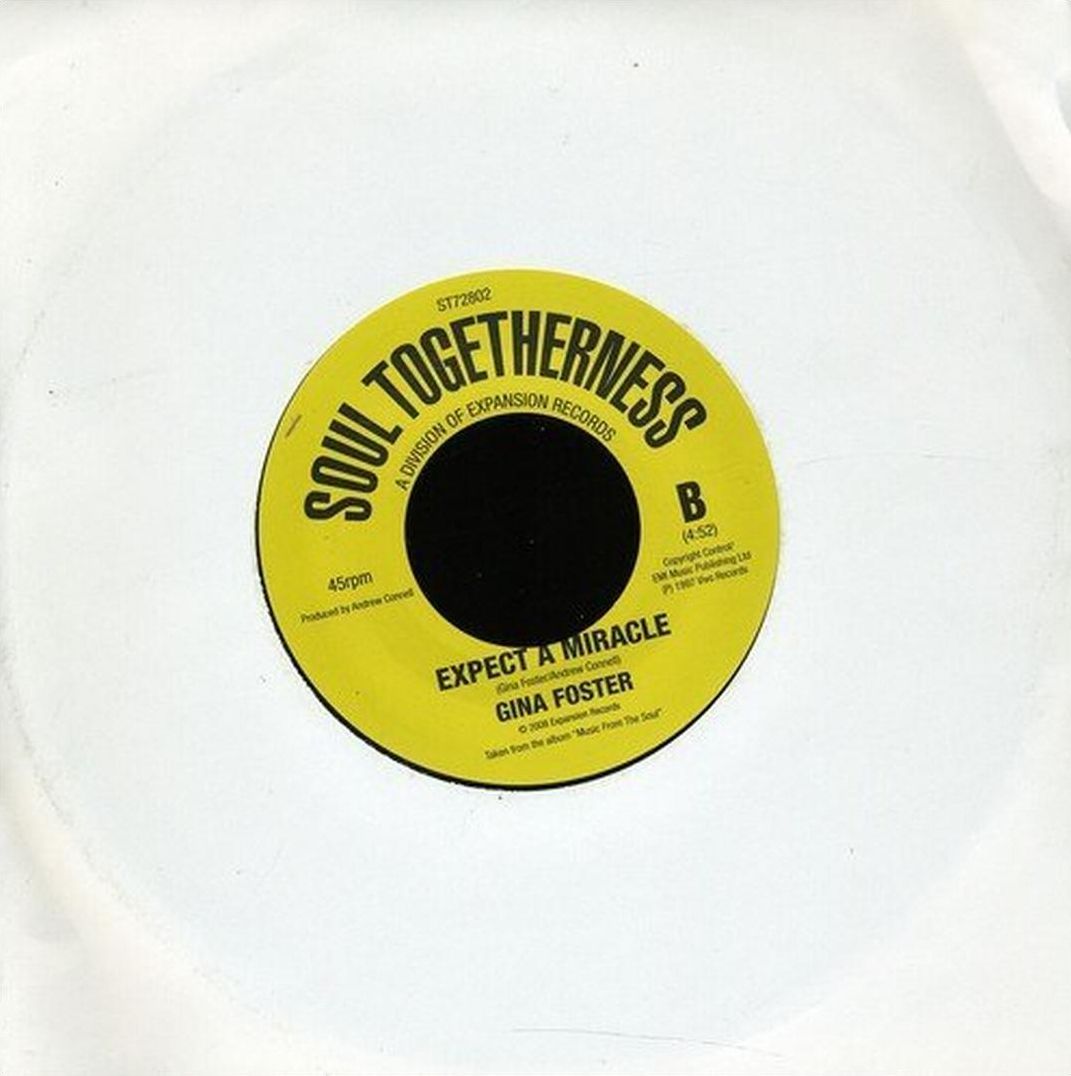 B Side Of Love/expect A Miracle (Gina Foster)