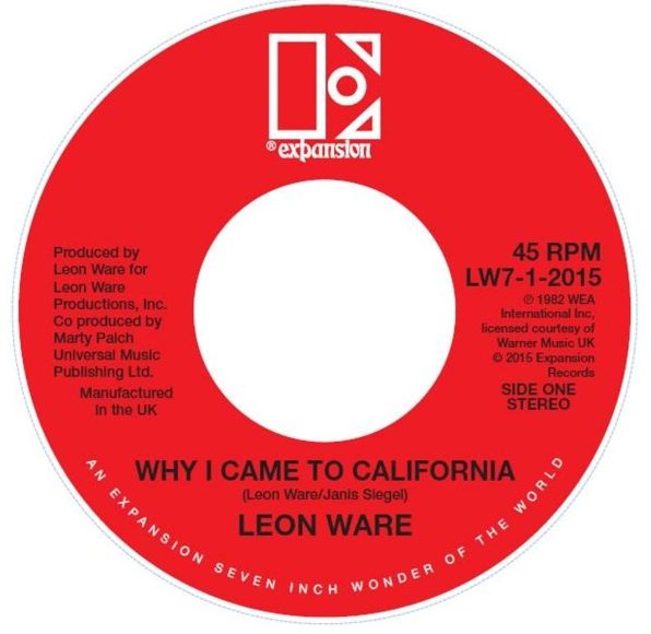 Why I Came To California/rockin' You Eternally