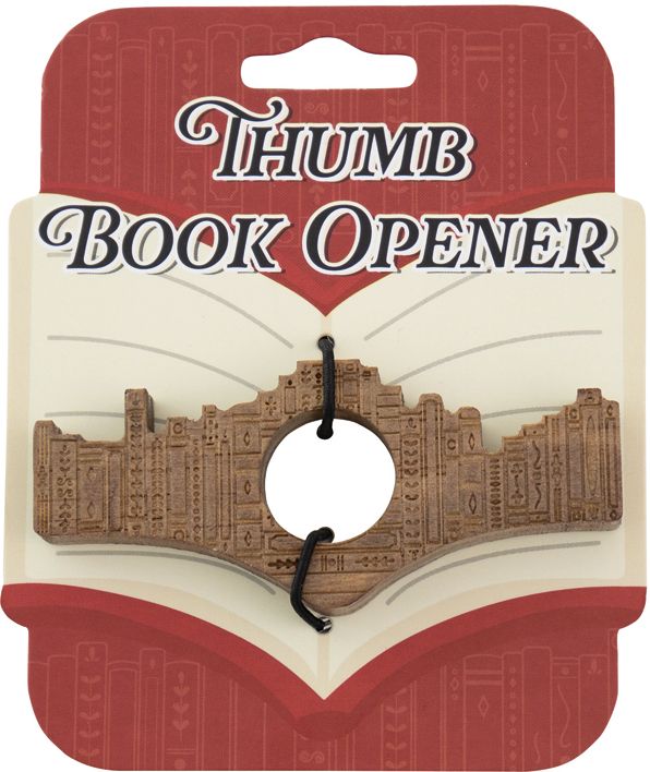 Bookshelf Wooden Thumb Book Opener