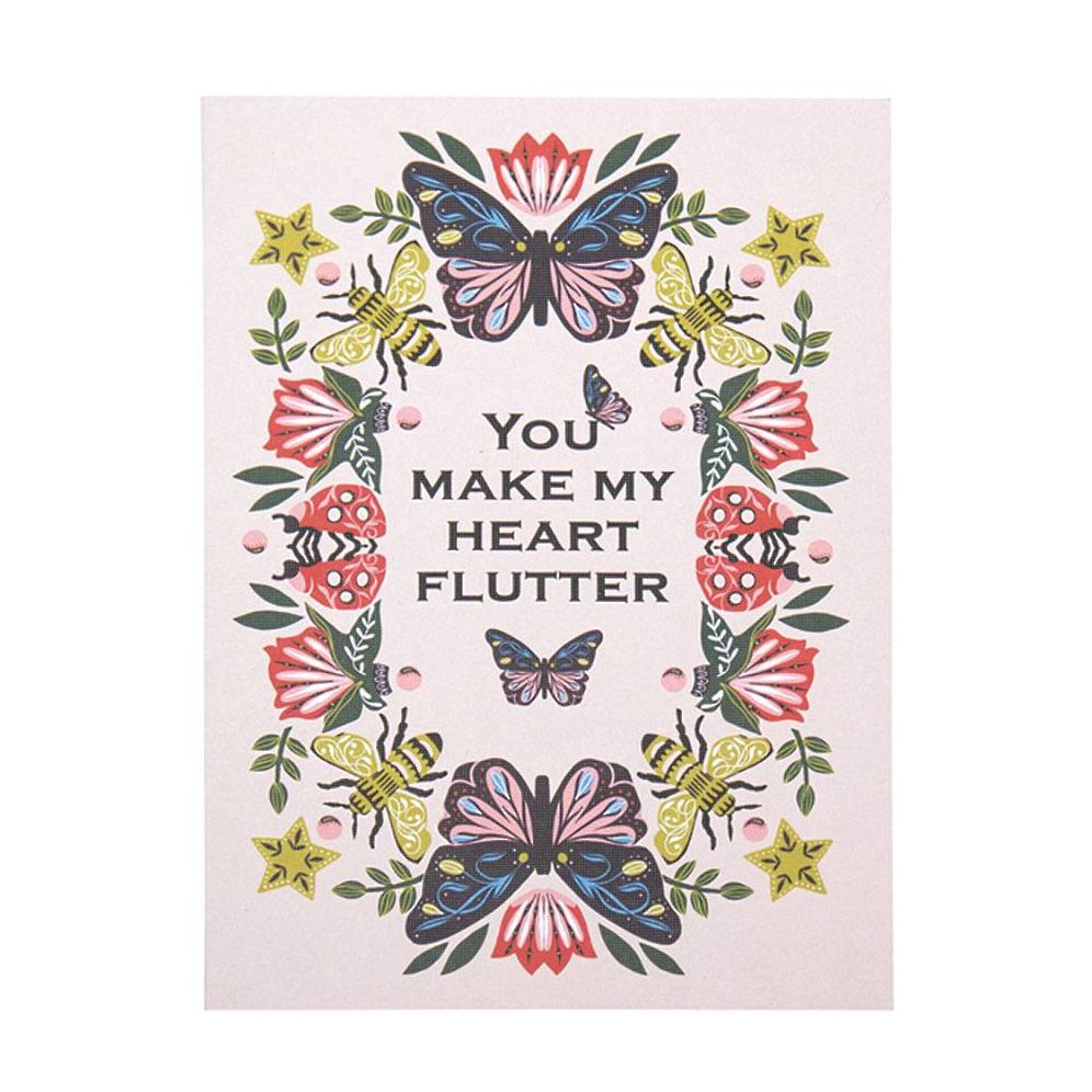 LOVE POPUP Heart Flutter