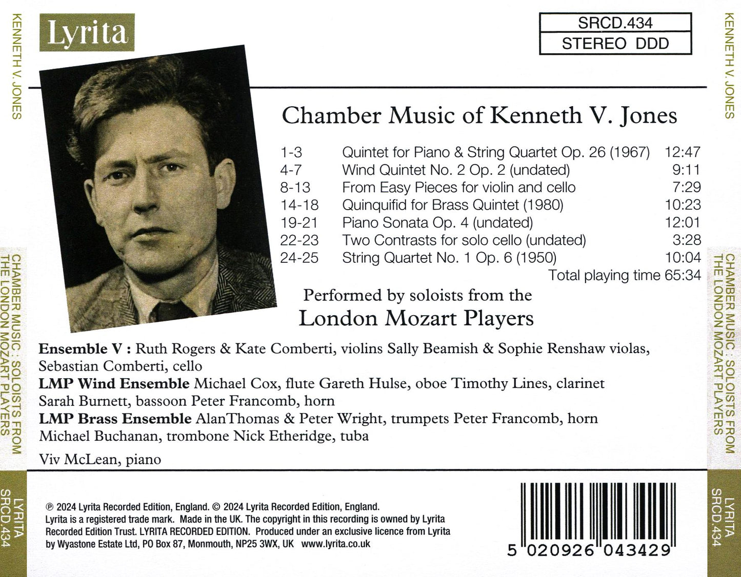 Chamber Music (Kenneth V. Jones)