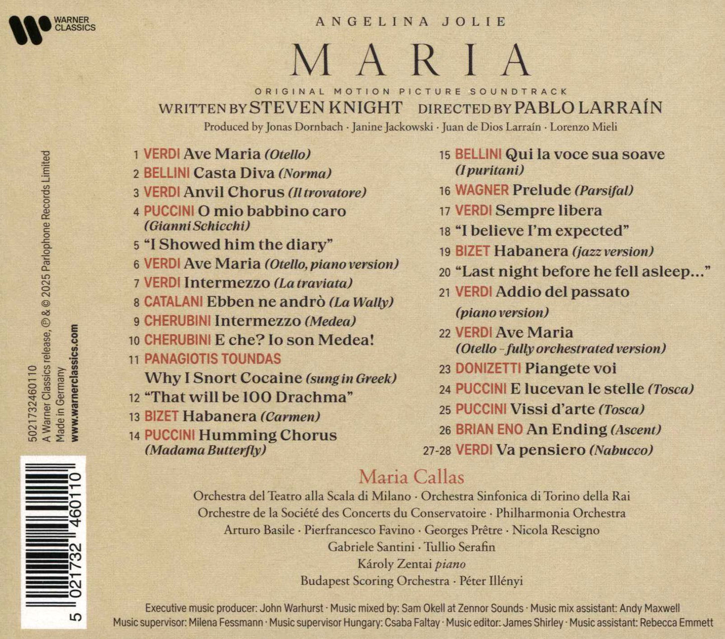 Maria - O.S.T. (Maria Callas)