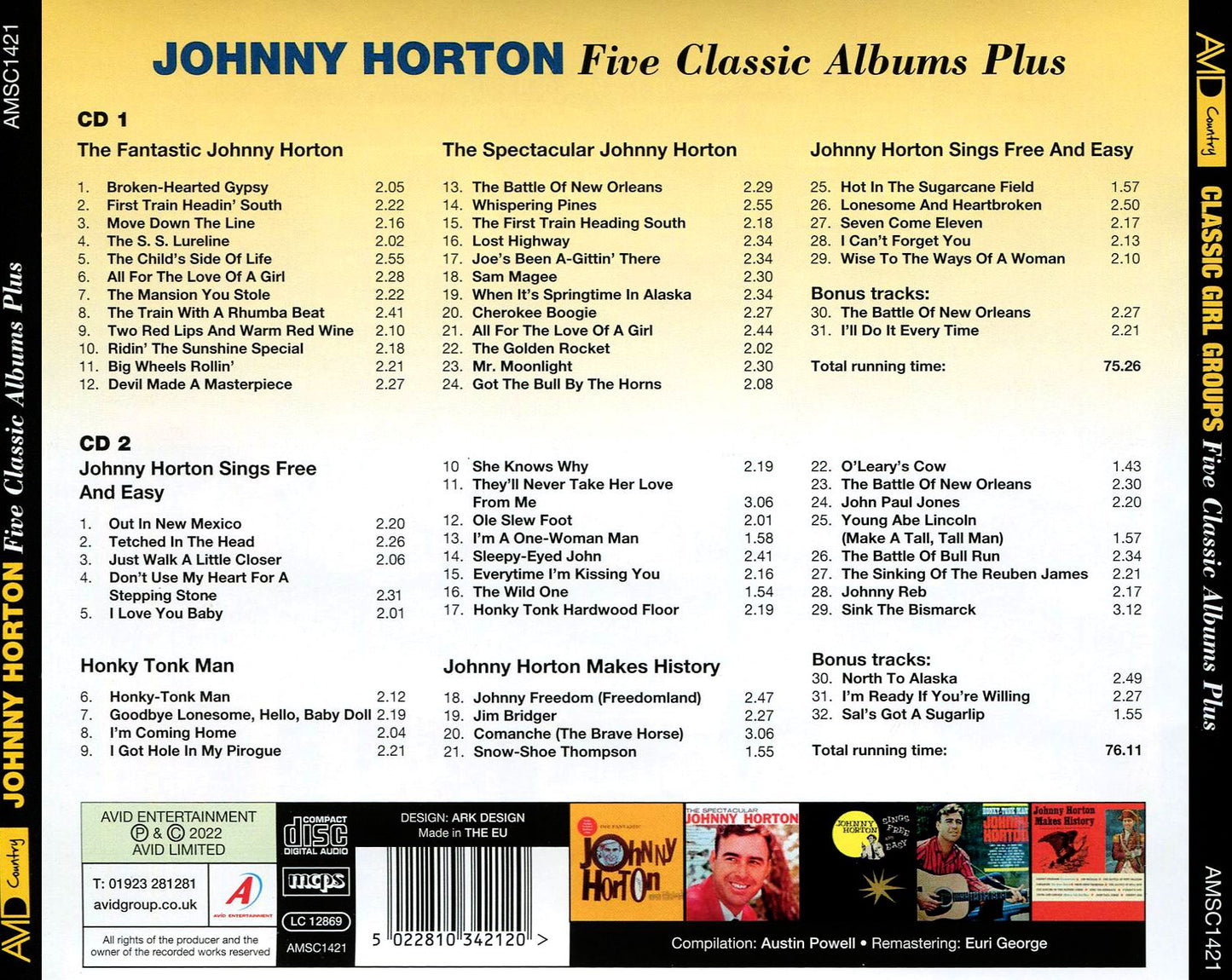 Five Classic Albums Plus (Bonus Tracks)
