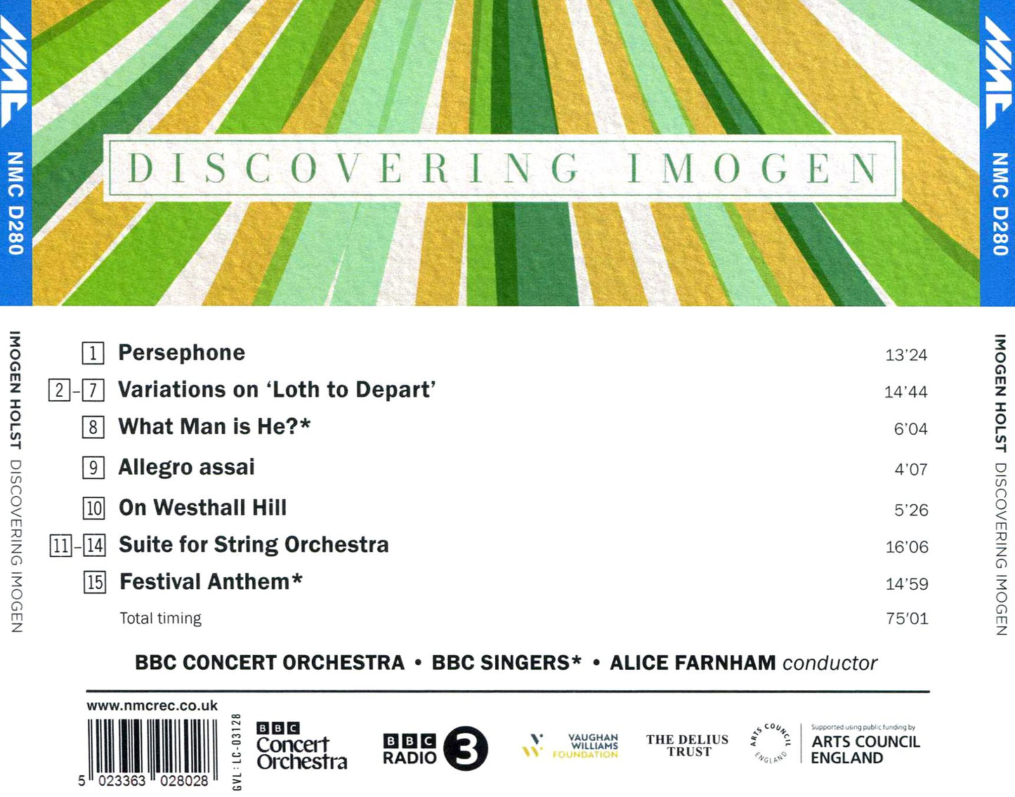 Discovering Imogen (Bbc Concert Orchestra / Bbc Singers)