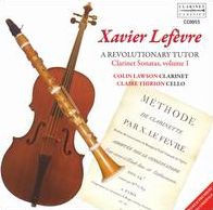 Xavier Lef?vre: A Revolutionary Tutor - Clarinet Sonatas, Vol. 1