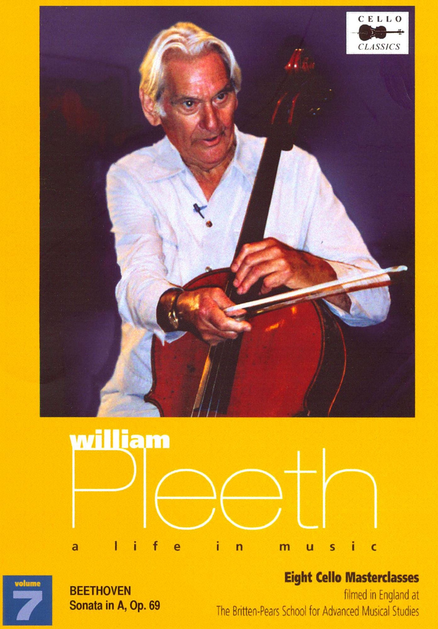William Pleeth: A Life In Music, Vol. 7 - Beethoven: Sonata In A