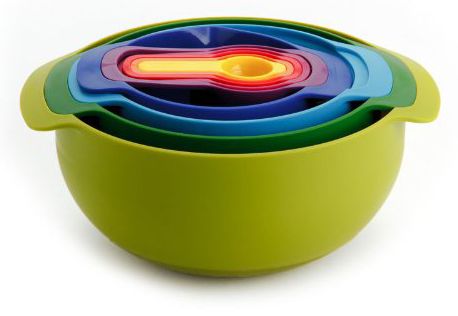 Nest Plus Multi Color Food Preparation Set of 9