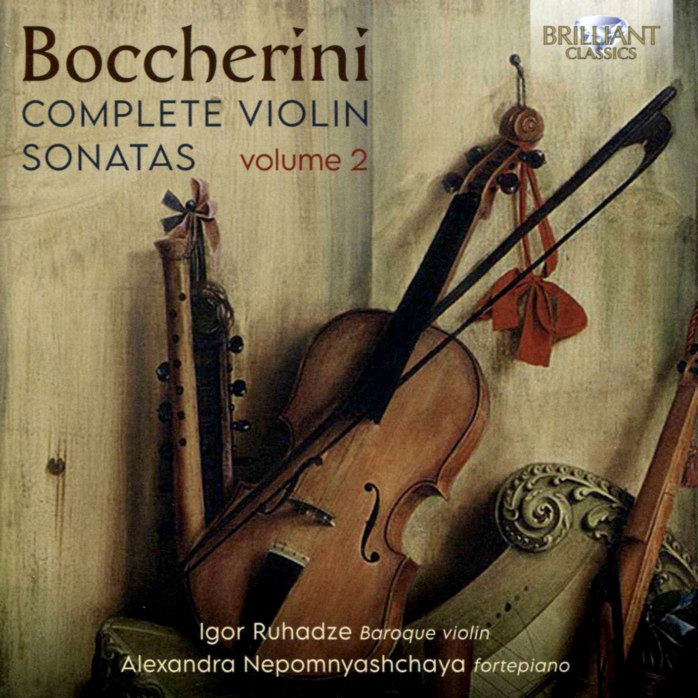 Boccherini: Complete Vn Sons Vol. 2 (Igor Ruhadze)