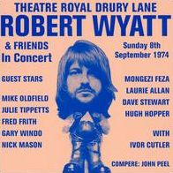 Theatre Royal Drury Lane 8th September 1974