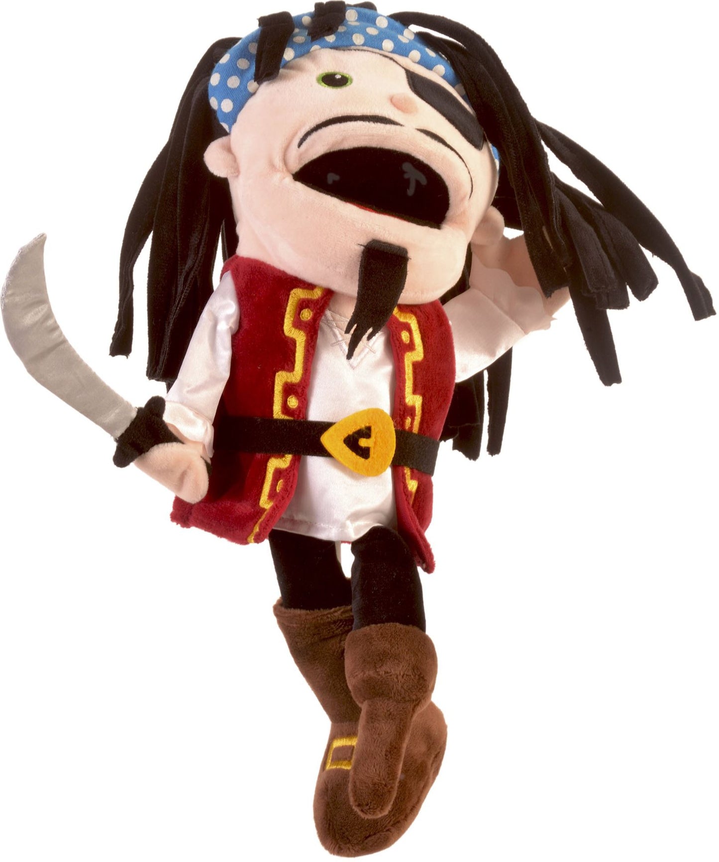 Moving Mouth Pirate Hand Puppet