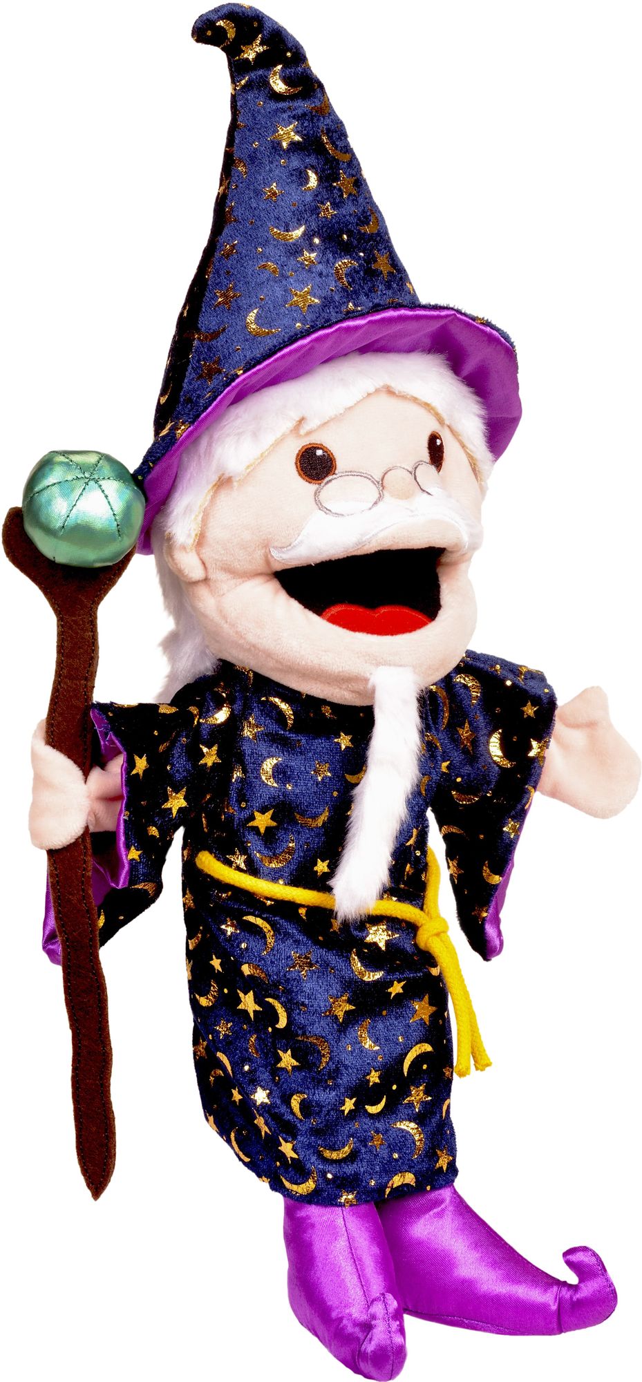 Moving Mouth Wizard Hand Puppet