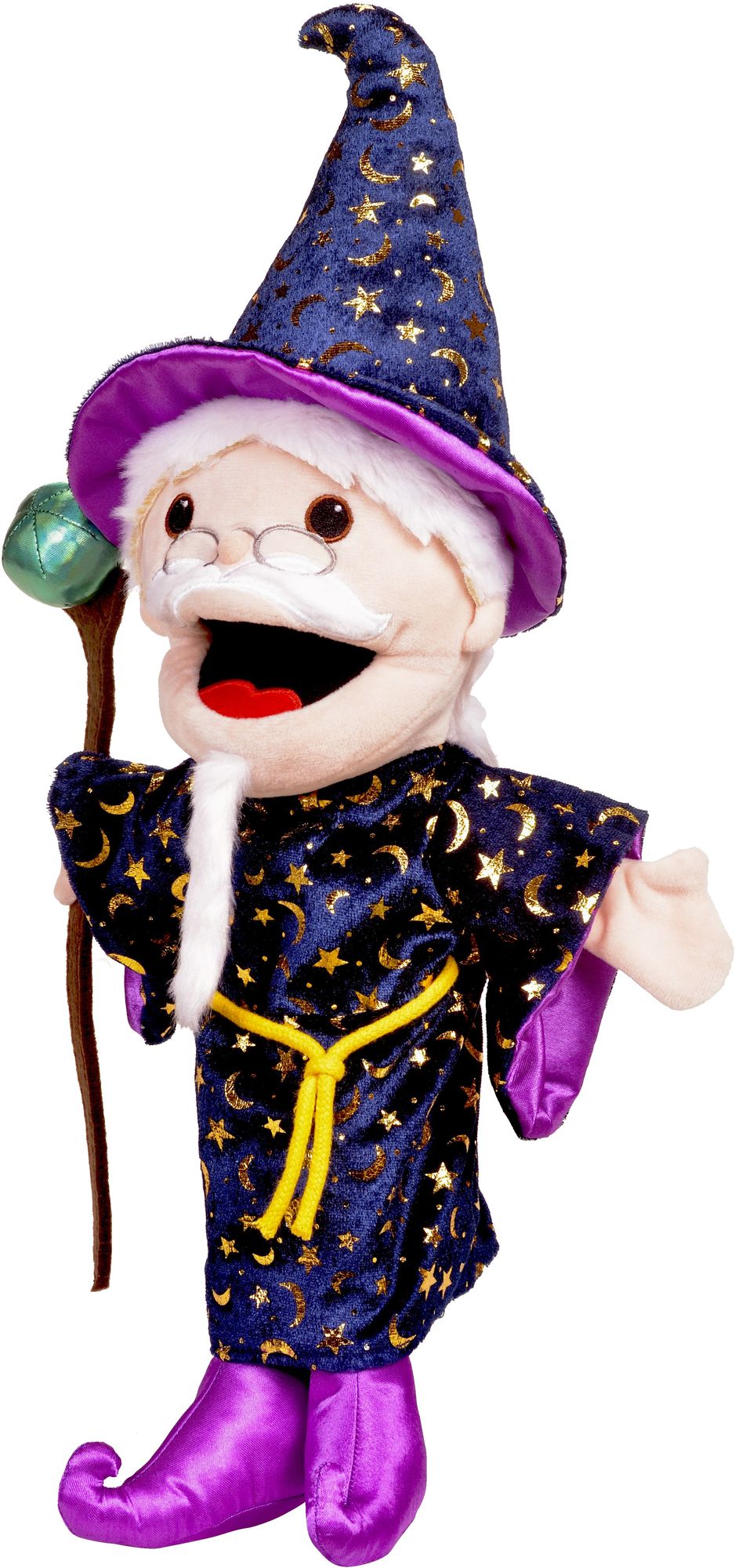 Moving Mouth Wizard Hand Puppet