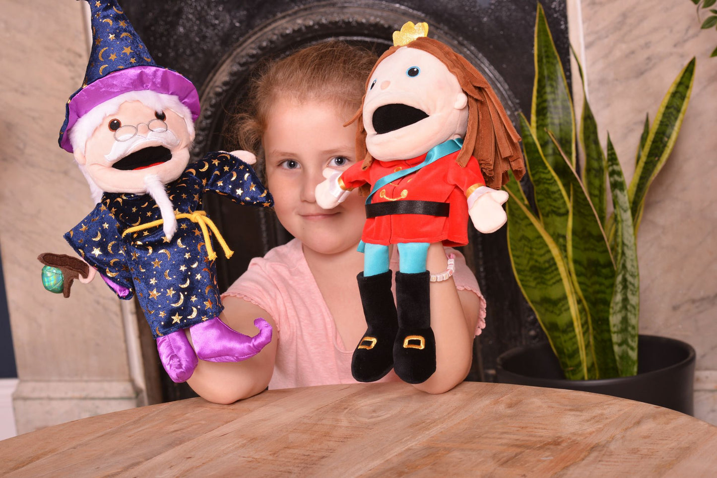 Moving Mouth Wizard Hand Puppet