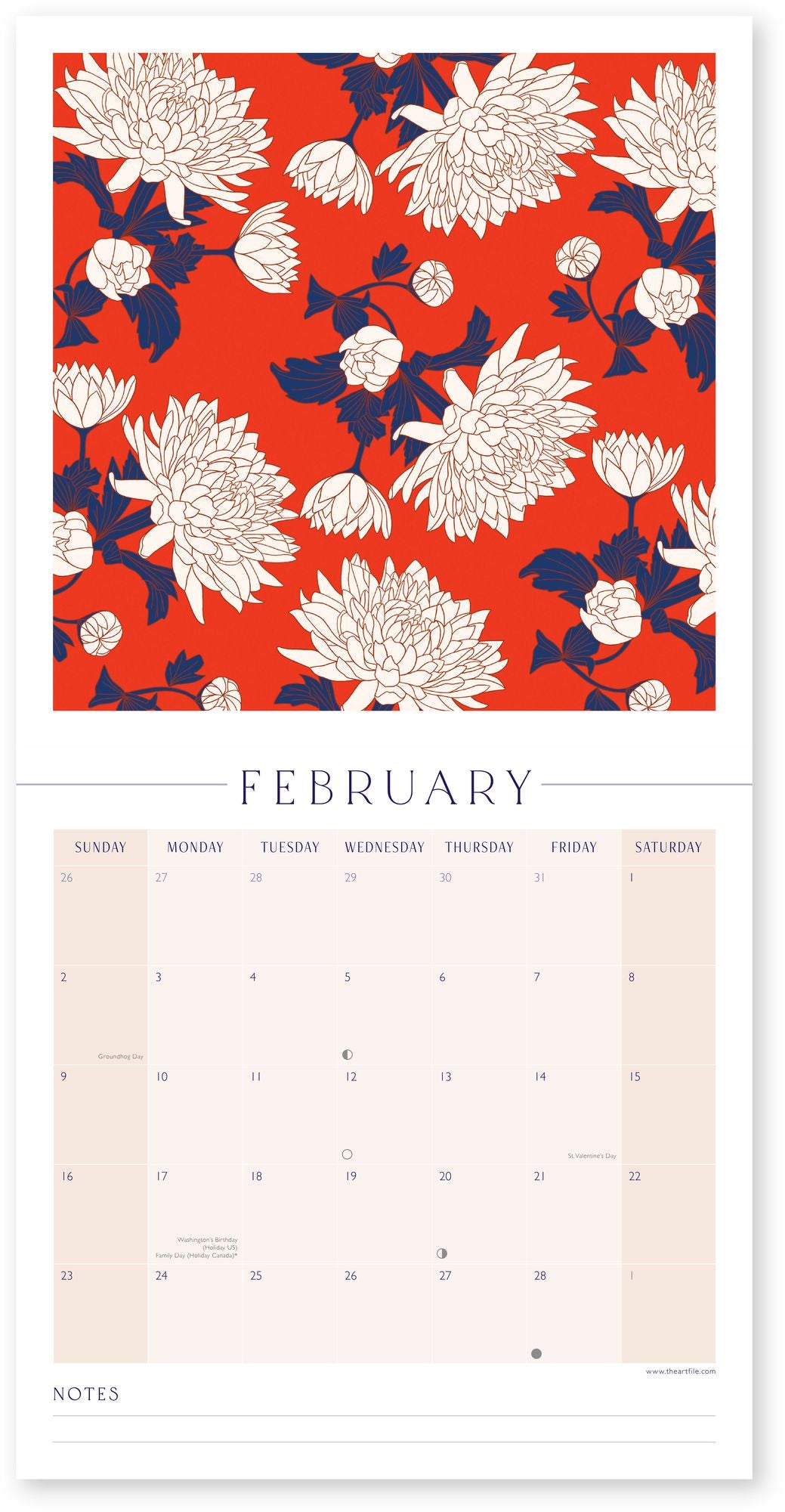 2025 SAKURA HEIGHTS WALL CALENDAR