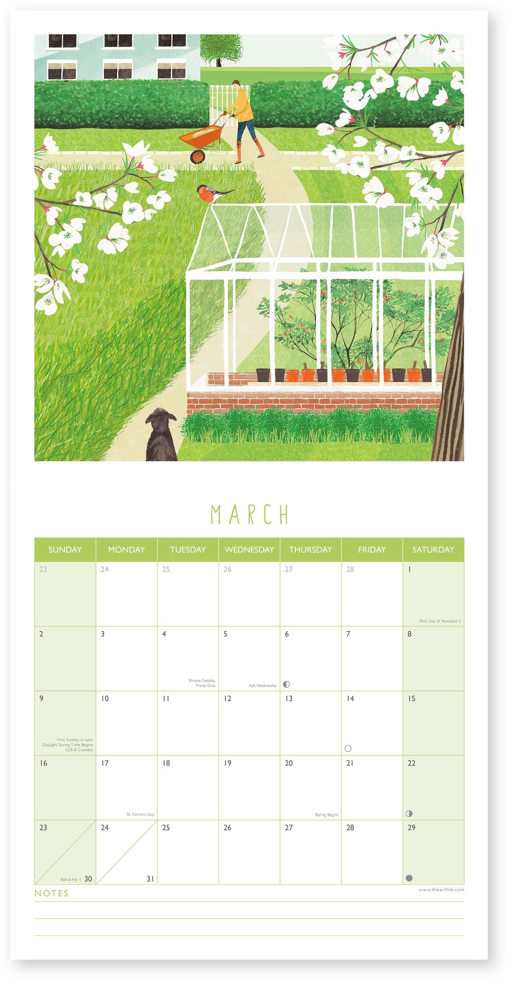 2025 RICHMOND PARK WALL CALENDAR