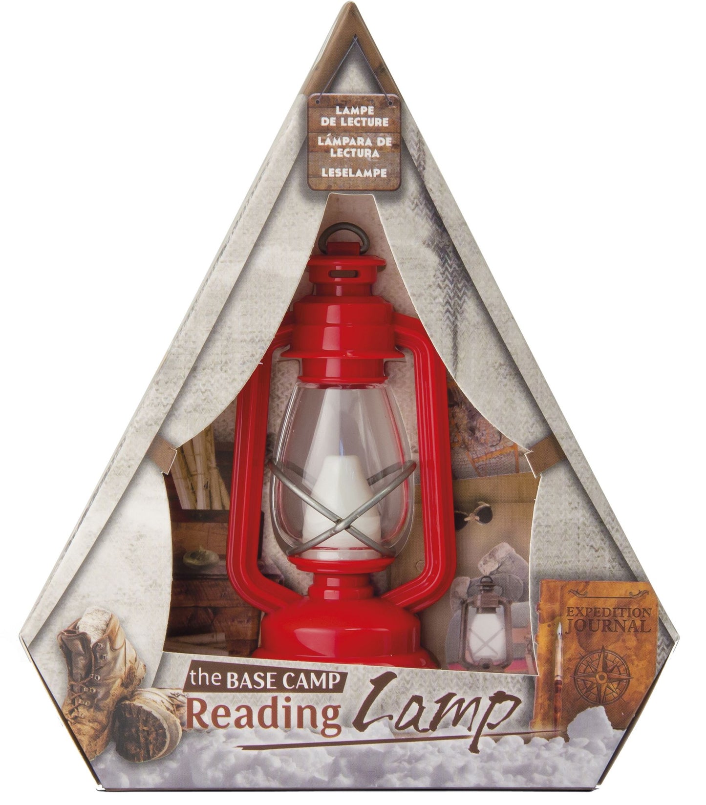 Red Base Camp Reading Light Mini Lamp