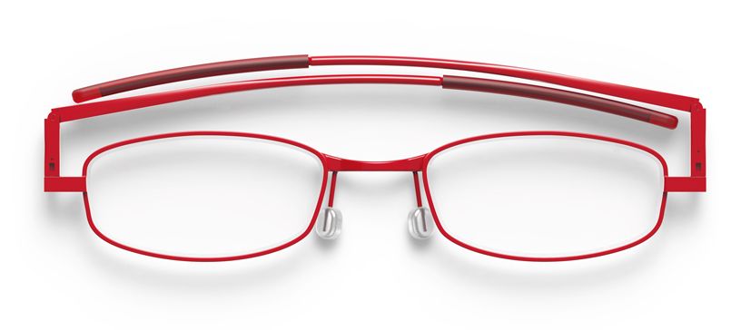 Compact Lenses Flat-Folding Reading Glasses Chilli/Red 1.0