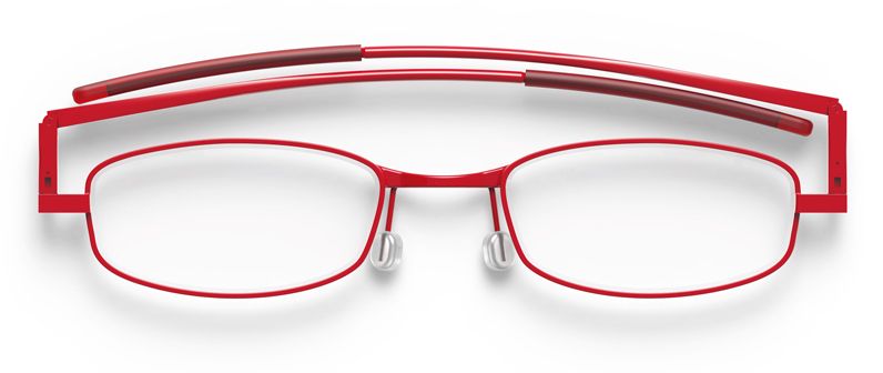 Compact Lenses Flat-Folding Reading Glasses Chilli/Red 1.5