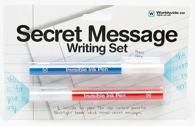 Secret Message Writing Set