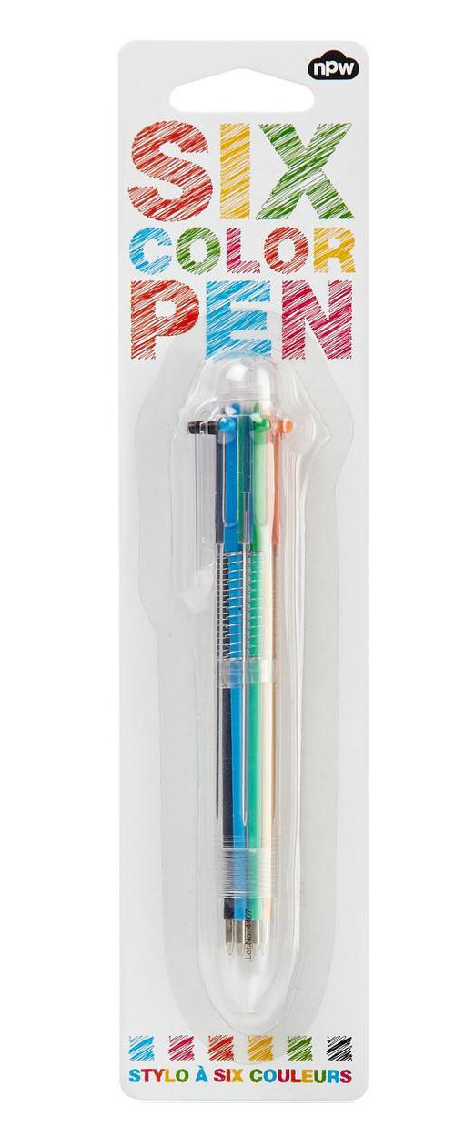 Six Color Ballpoint Pen