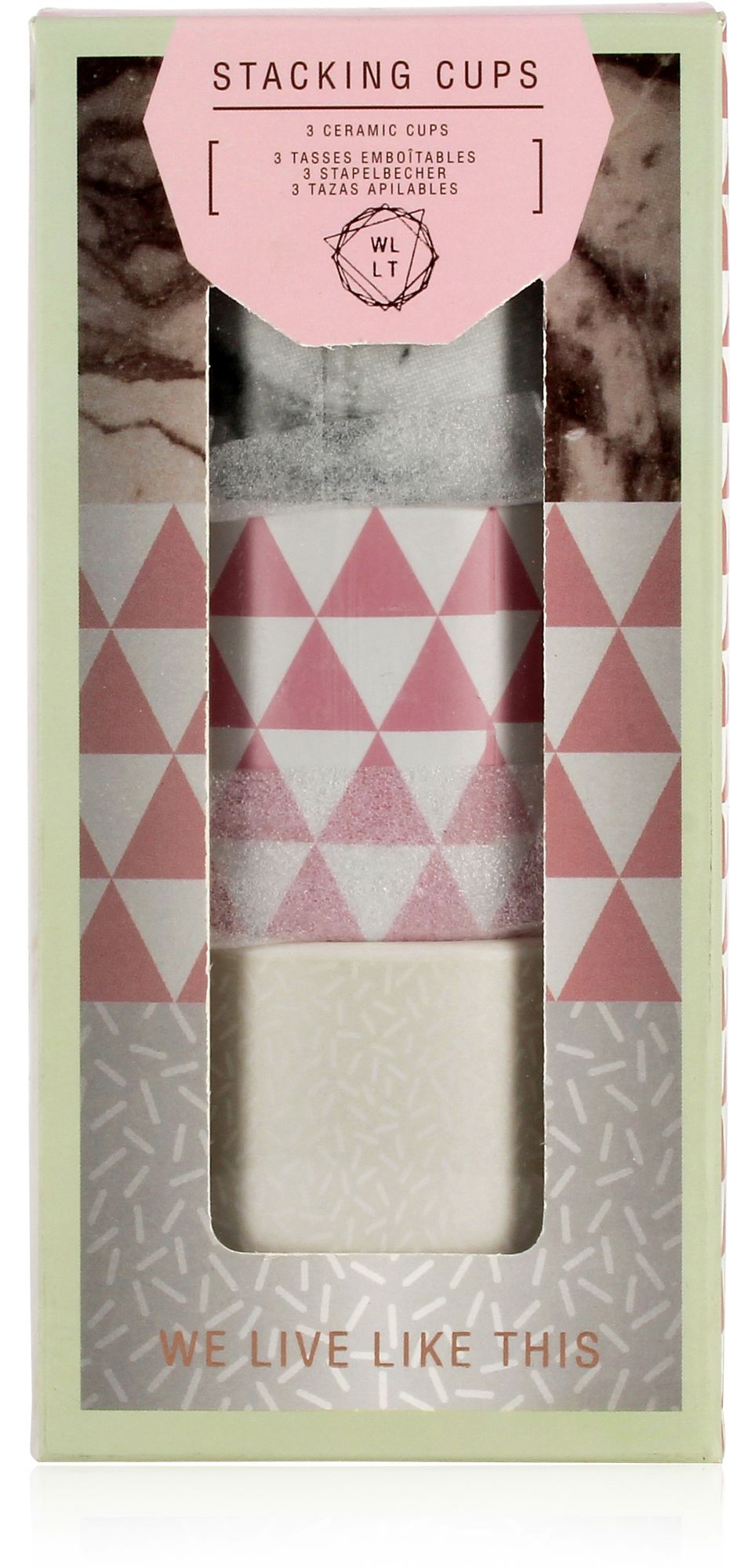 We Live Like This - Stacking Cups