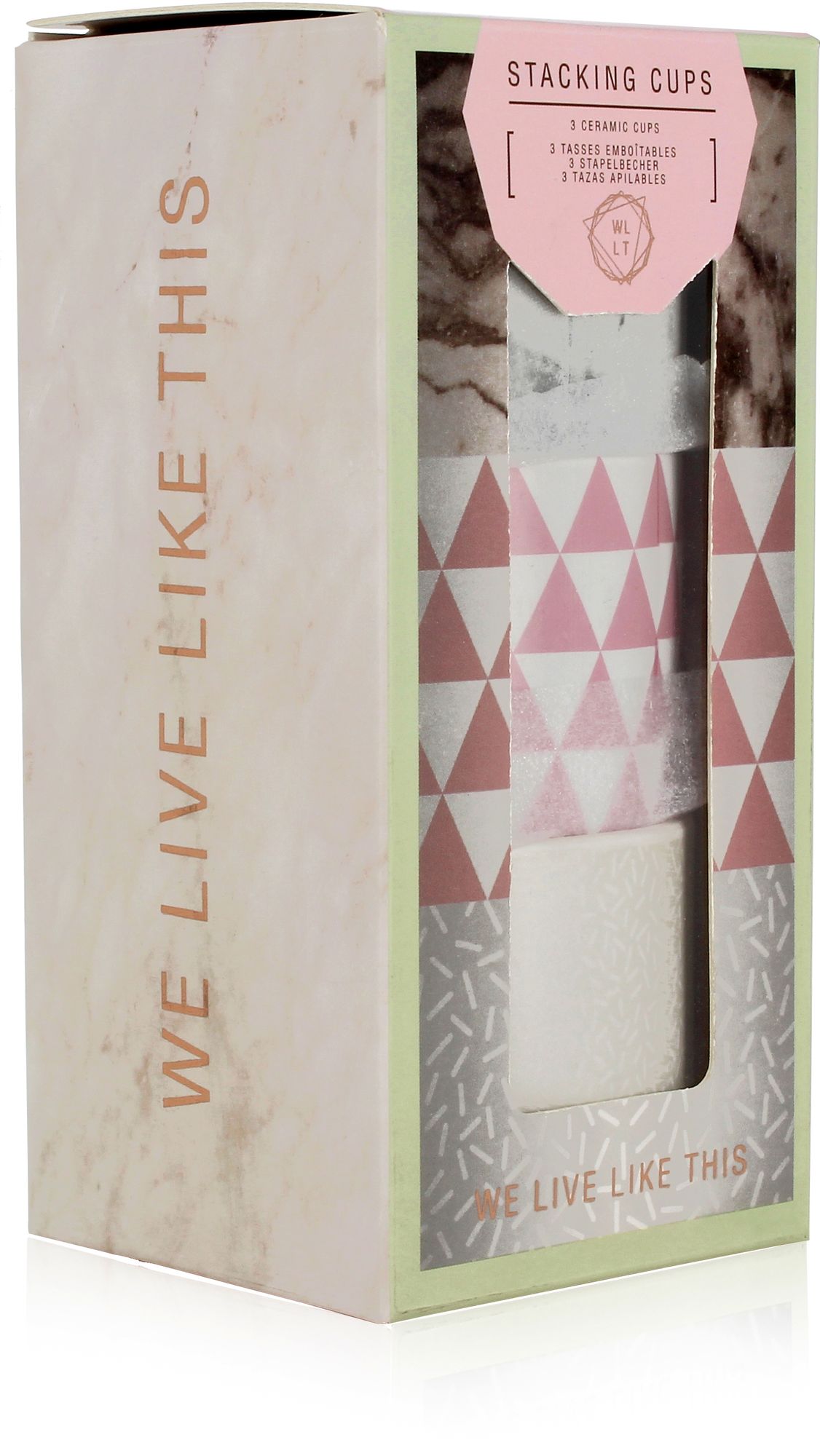 We Live Like This - Stacking Cups