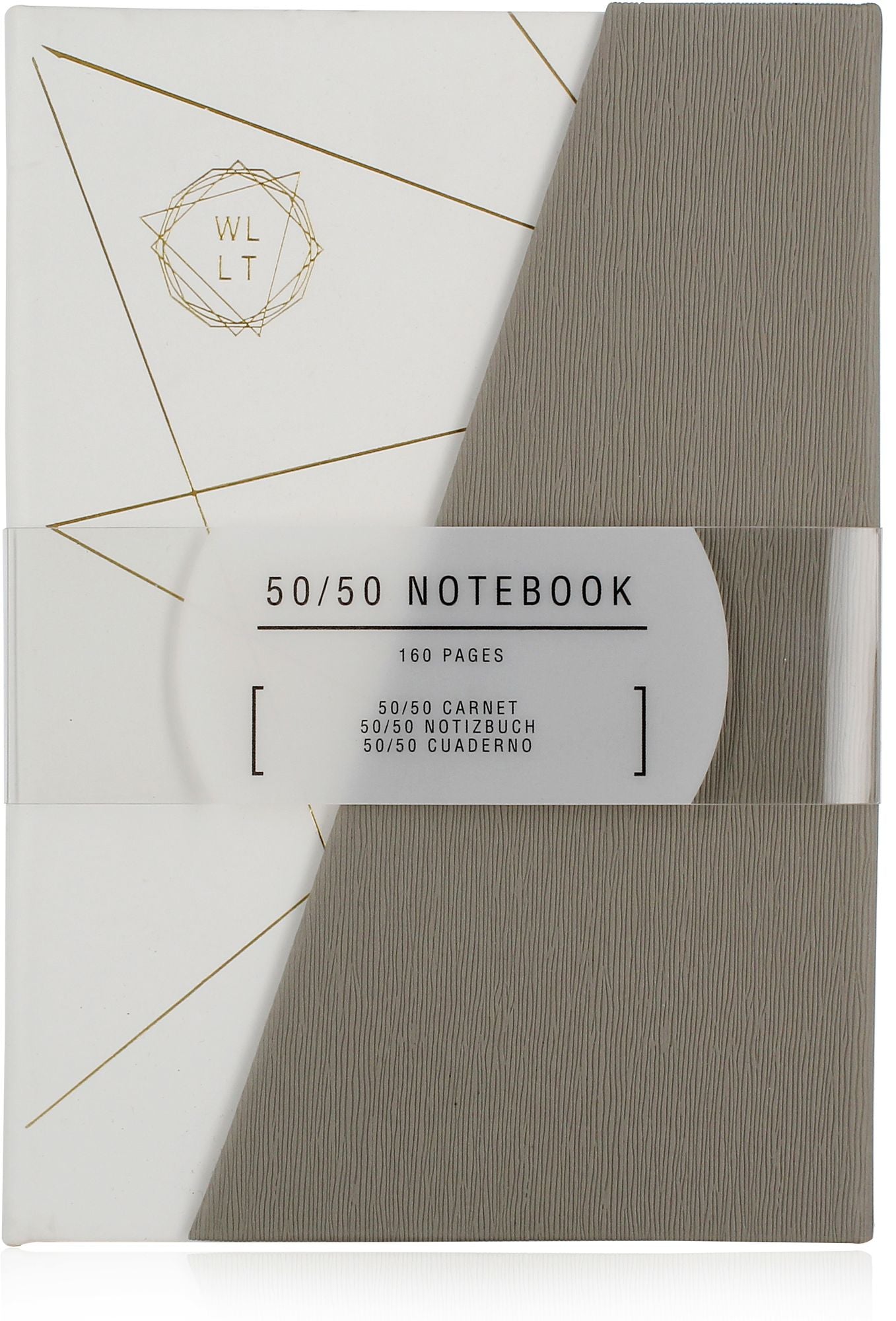 We Live Like This 50/50 notebook