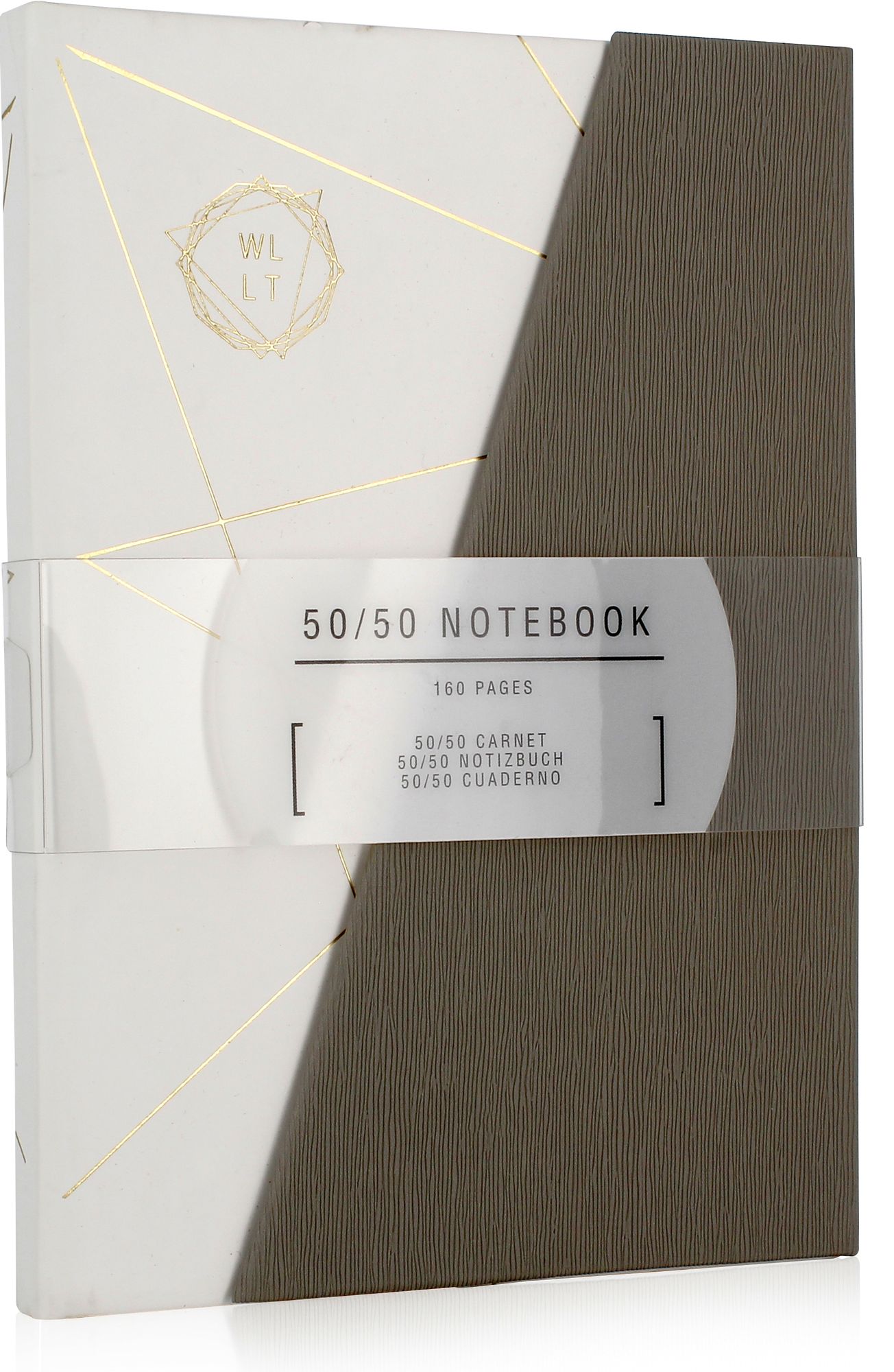 We Live Like This 50/50 notebook