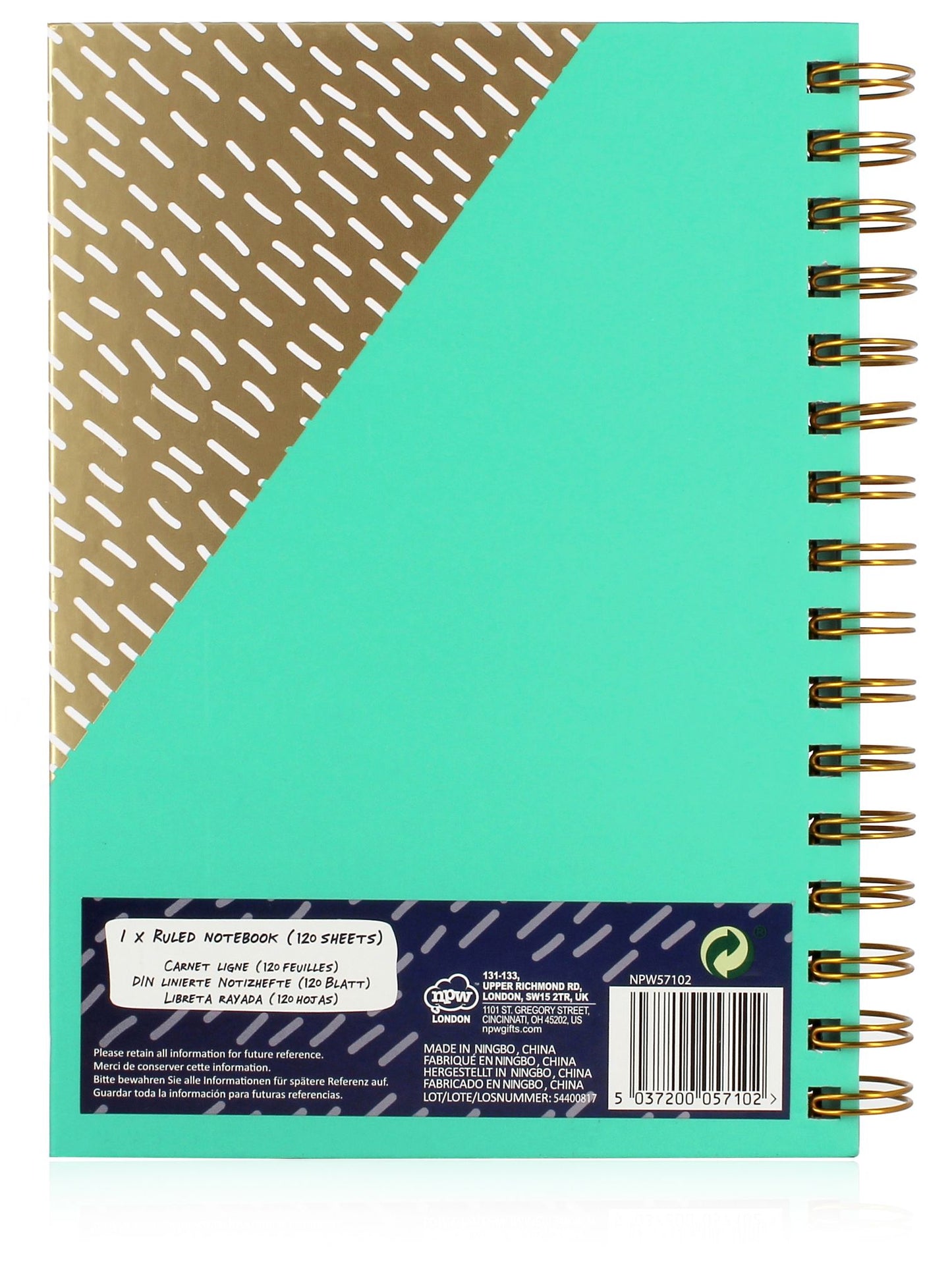Notes To Self - 'I Will Not Fall Asleep' Notebook