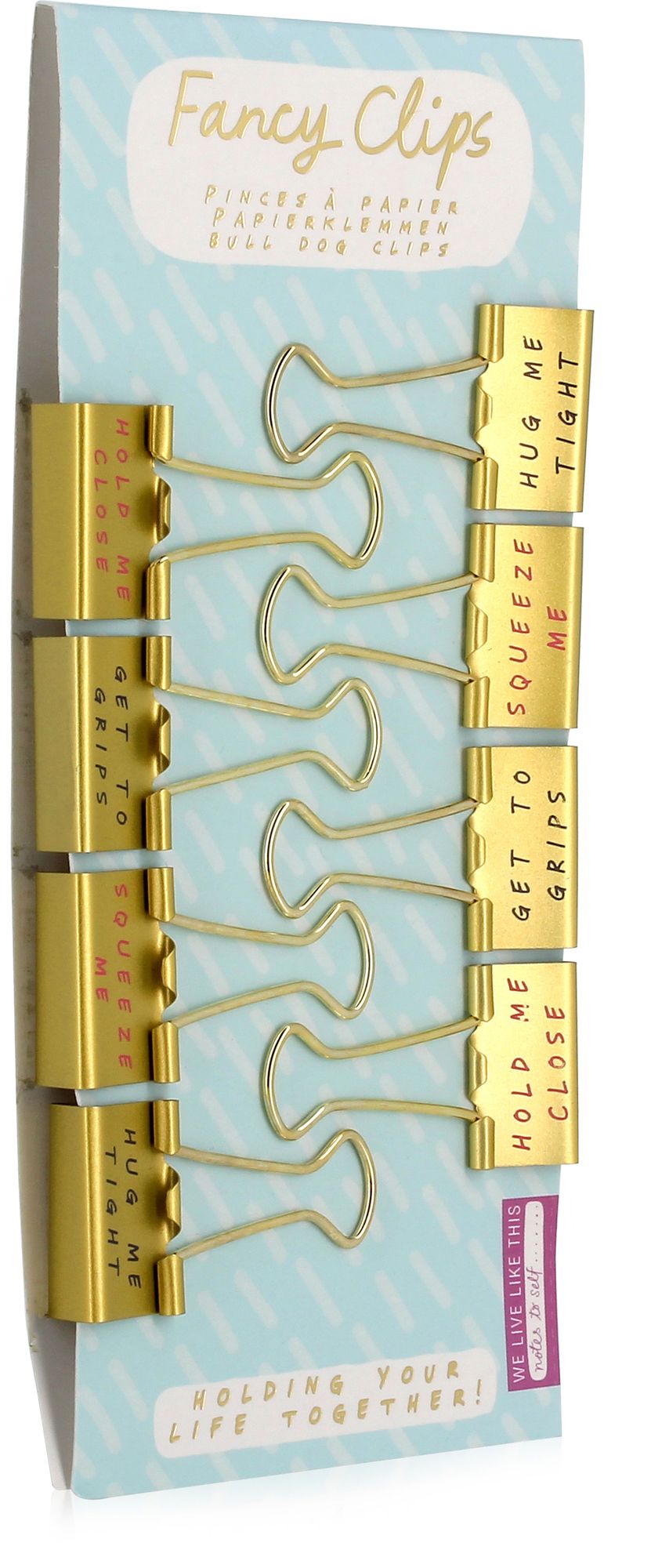 Notes To Self - Bulldog Clips 8Pcs