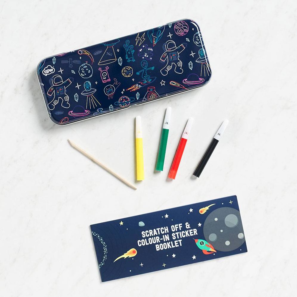 Sketch and Color Space Tin