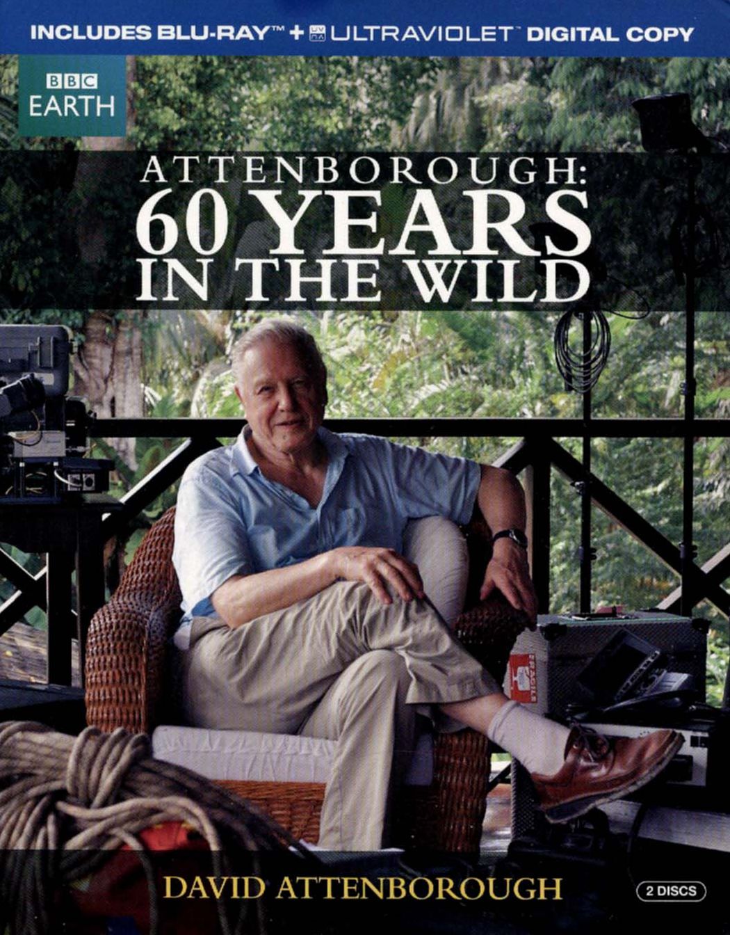 Attenborough: 60 Years in the Wild [2 Discs] [Blu-ray]