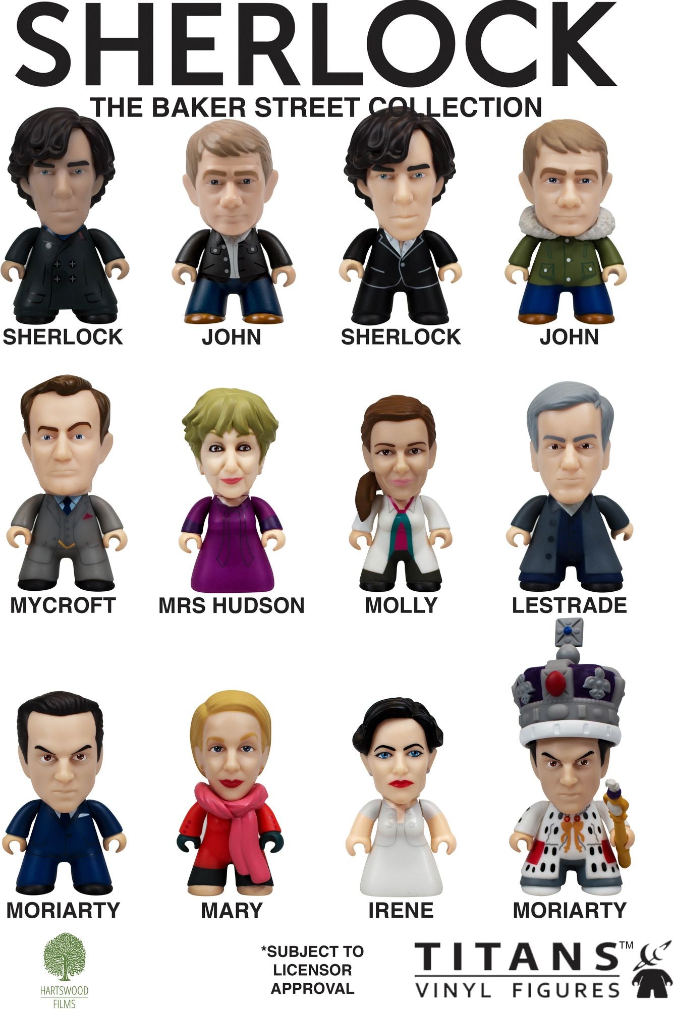 Sherlock TITANS: The 221B Baker Street Collection Single Unit