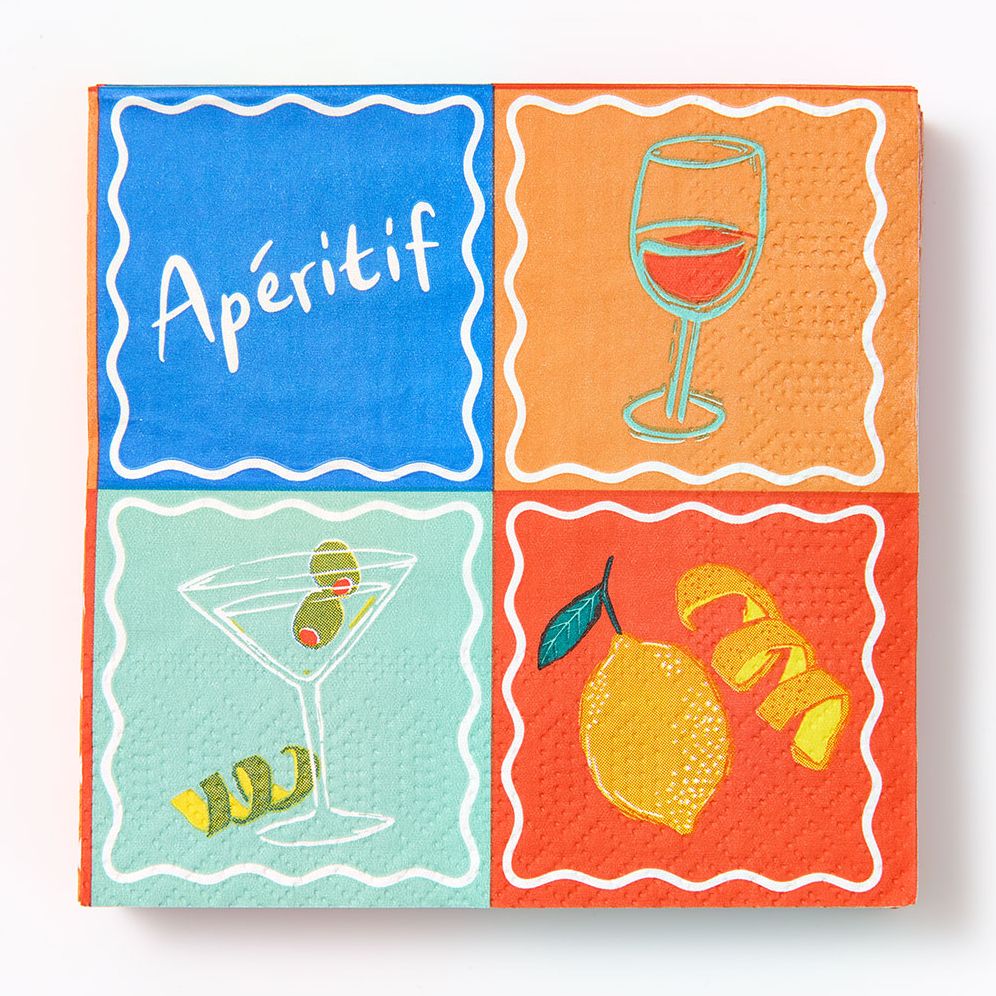 Bon Appetit Cocktail Napkin S/20