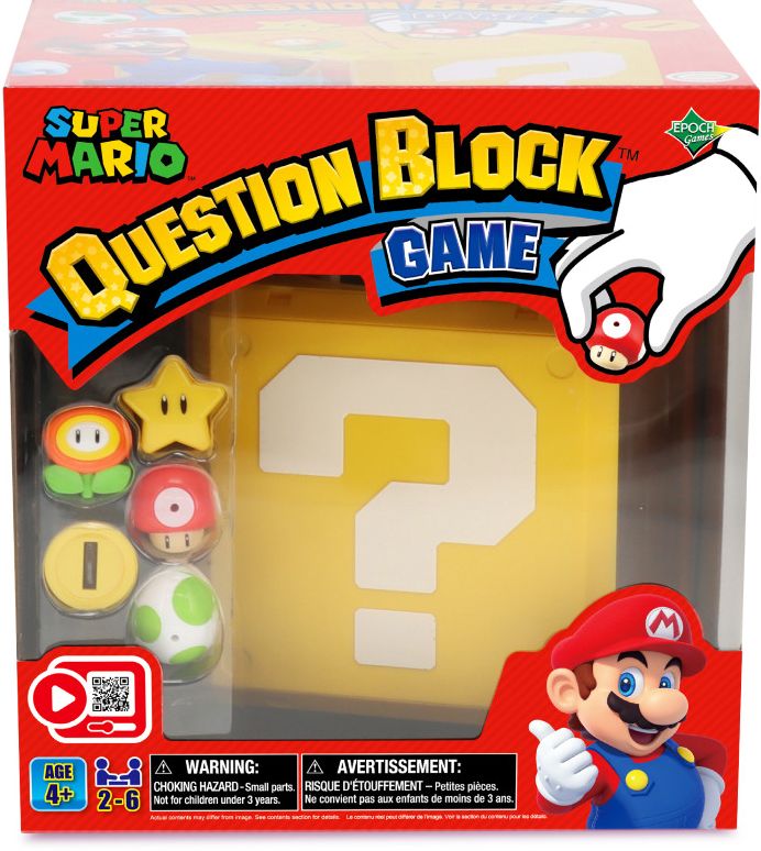 Super Mario What's in The Question Block Game