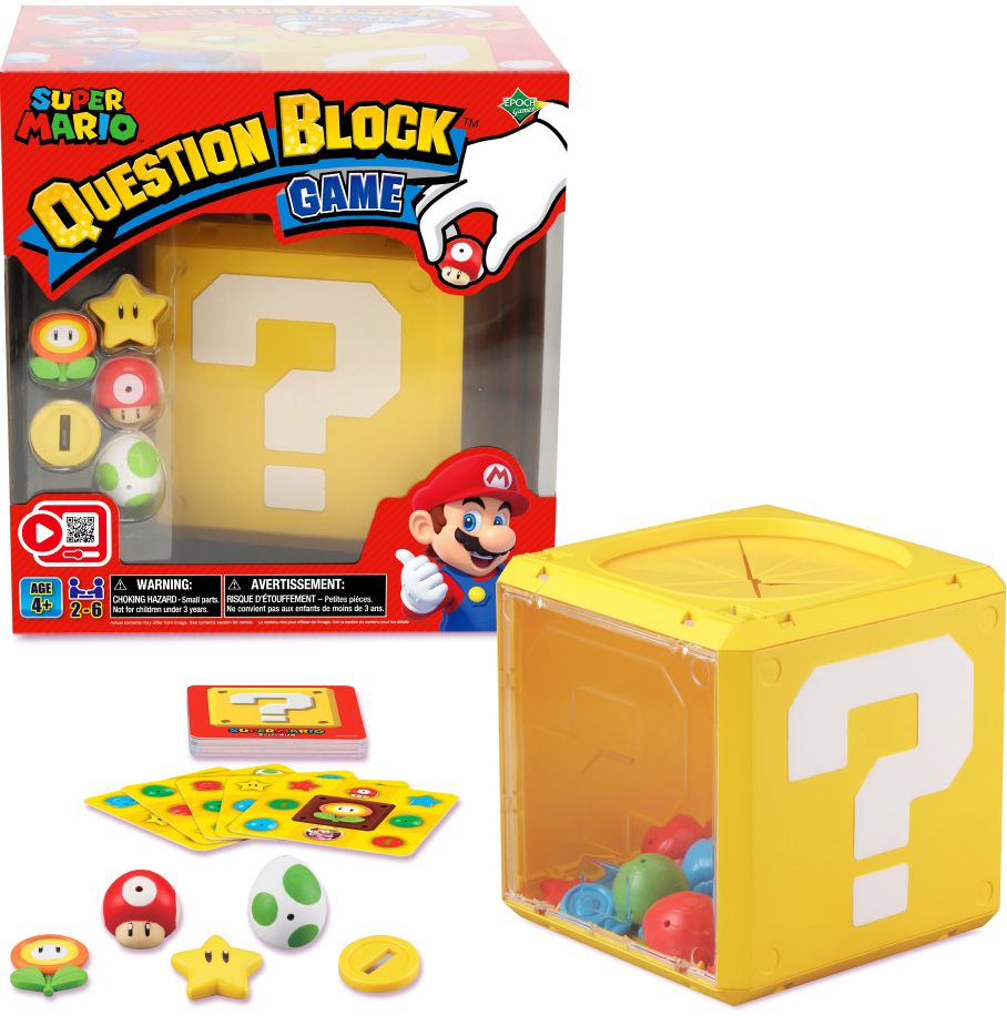 Super Mario What's in The Question Block Game