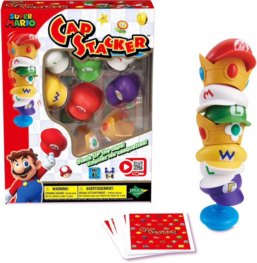 Super Mario Cap Tower - Balancing Game