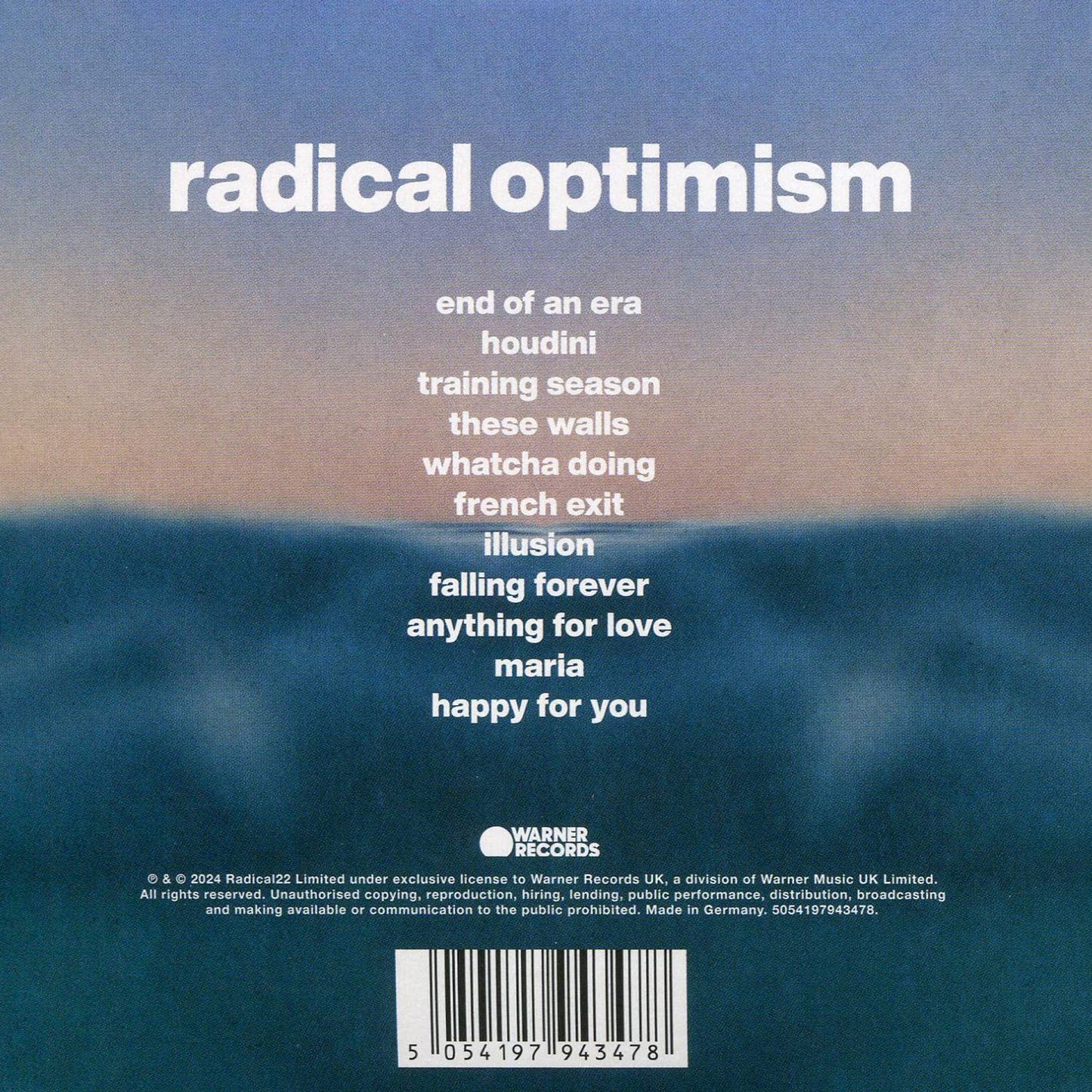 Radical Optimism (Dua Lipa)
