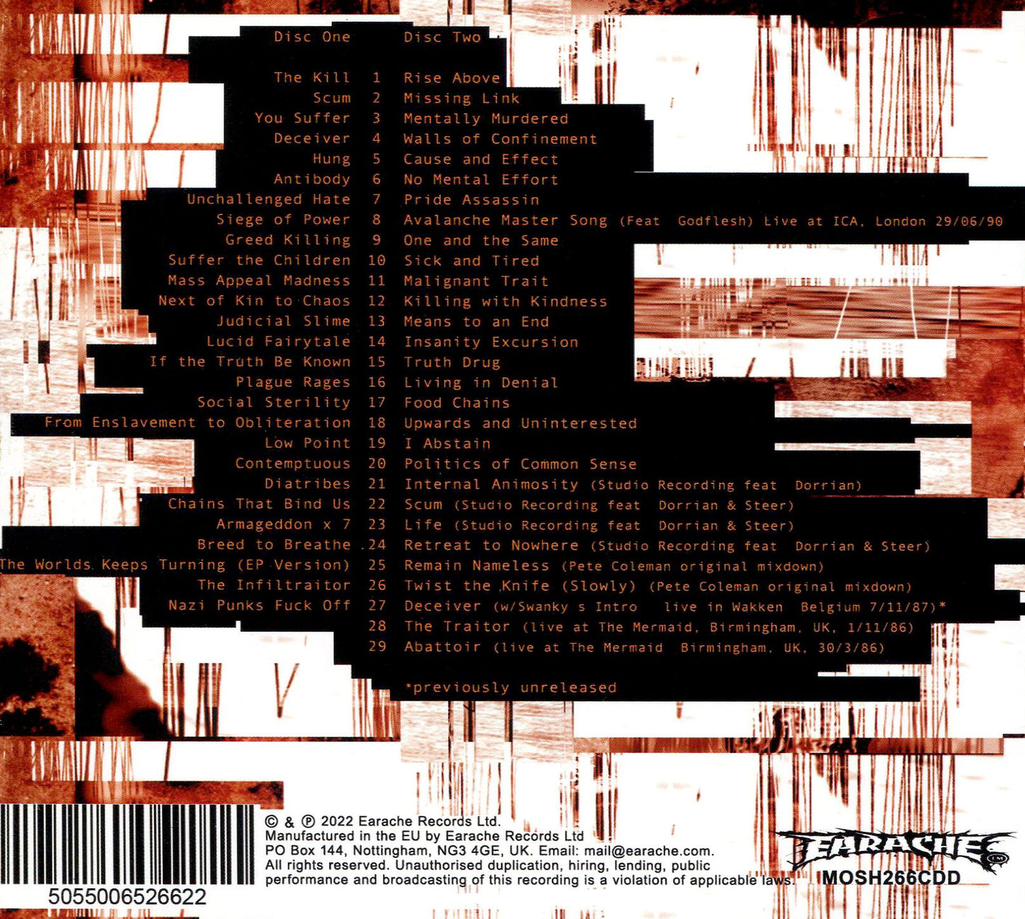 Noise For Music's Sake (Bonus Cd)