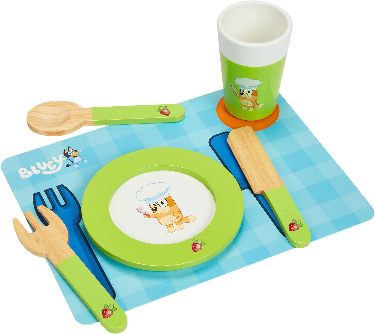 BLUEY WOODEN DINE WITH BLUEY