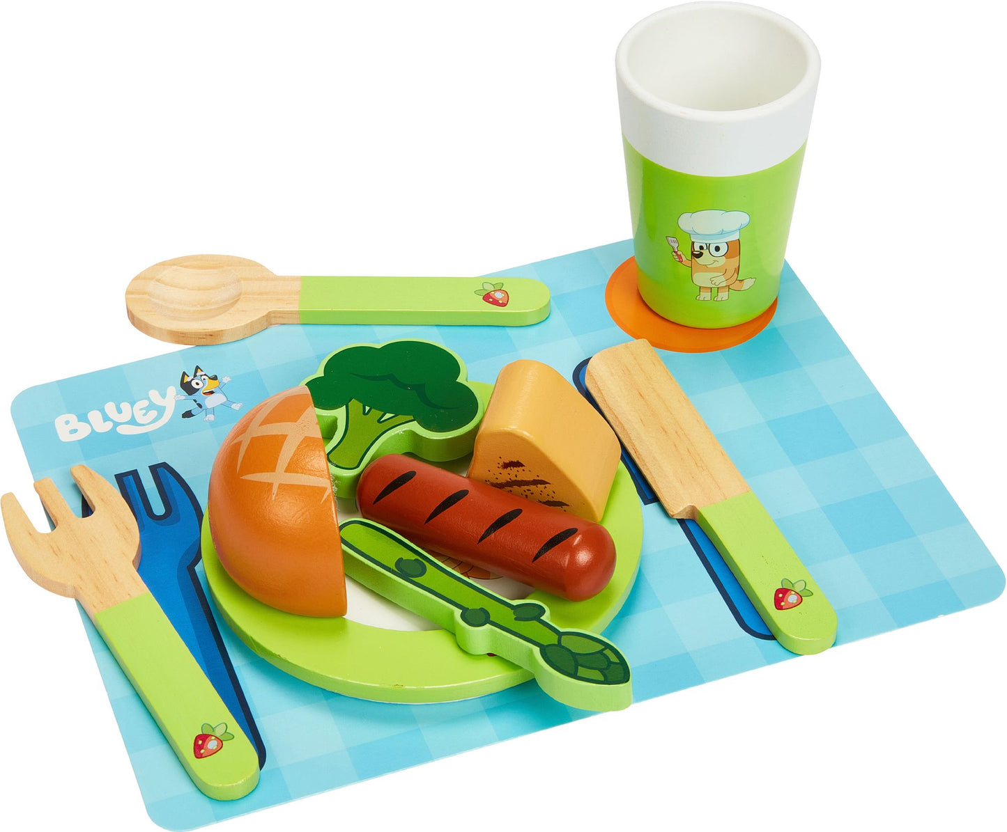 BLUEY WOODEN DINE WITH BLUEY