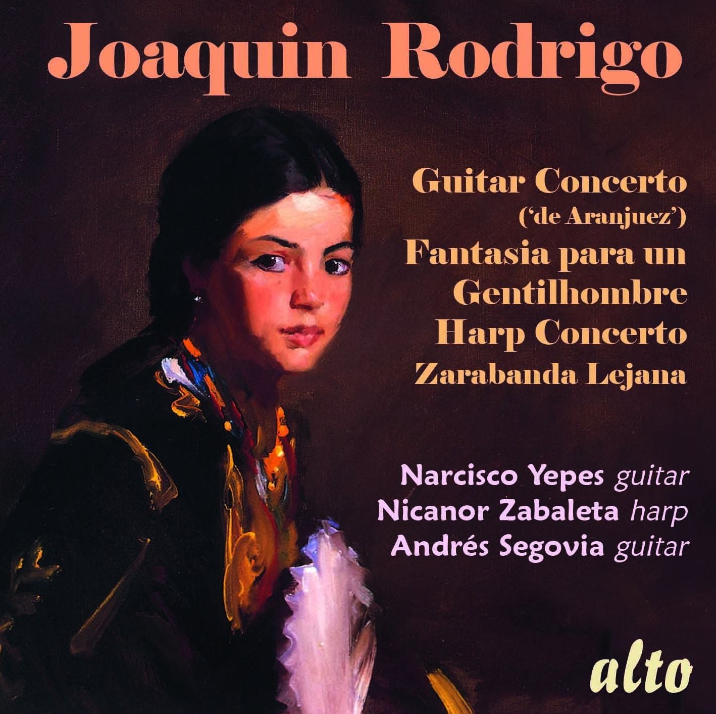 Rodrigo: Guitar Concerto ('De Aranjuez') (Narciso Yepes / Nicanor Zabaleta / Andres Segovia)