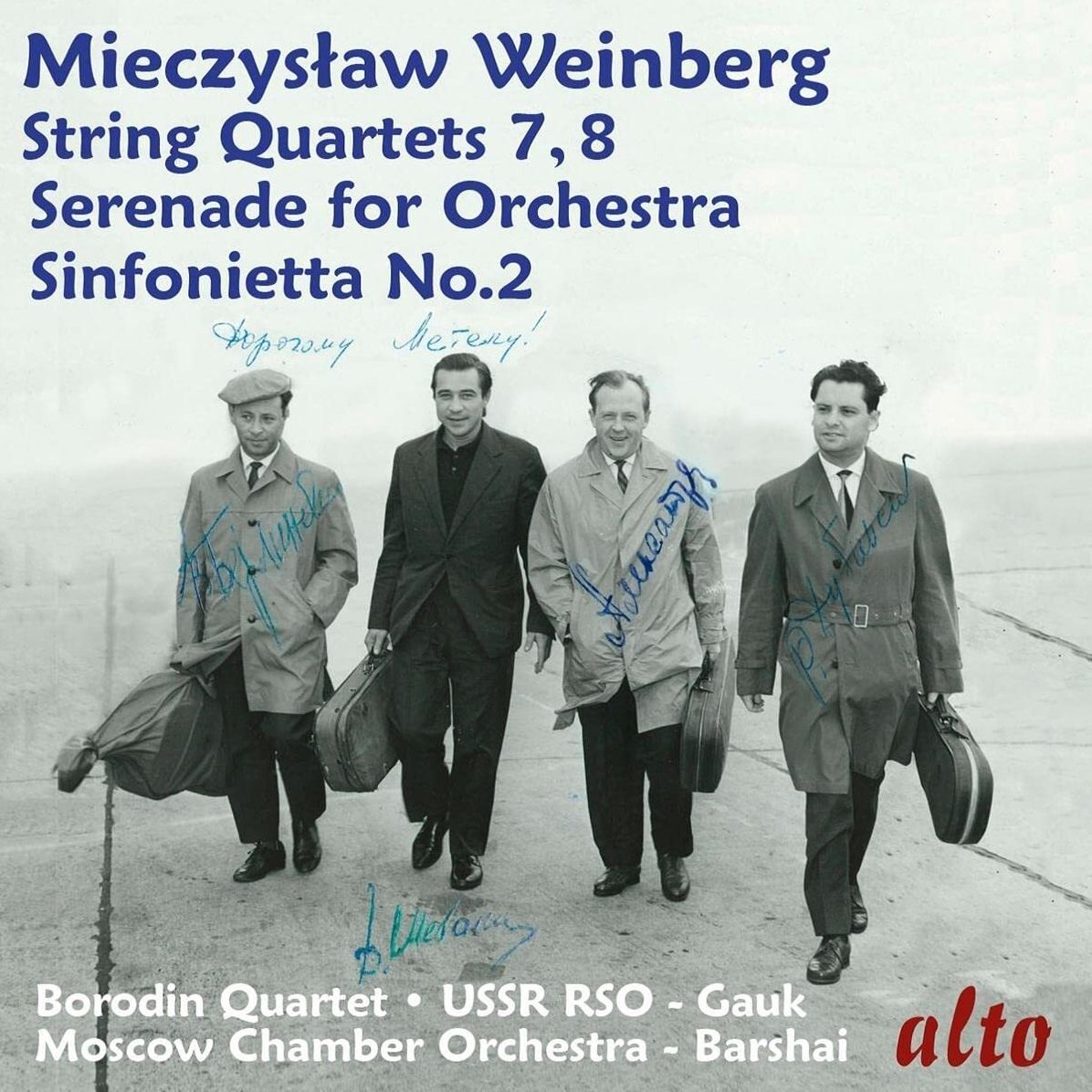 Mieczyslaw Weinberg: Str Qrts Nos. 7 & 8