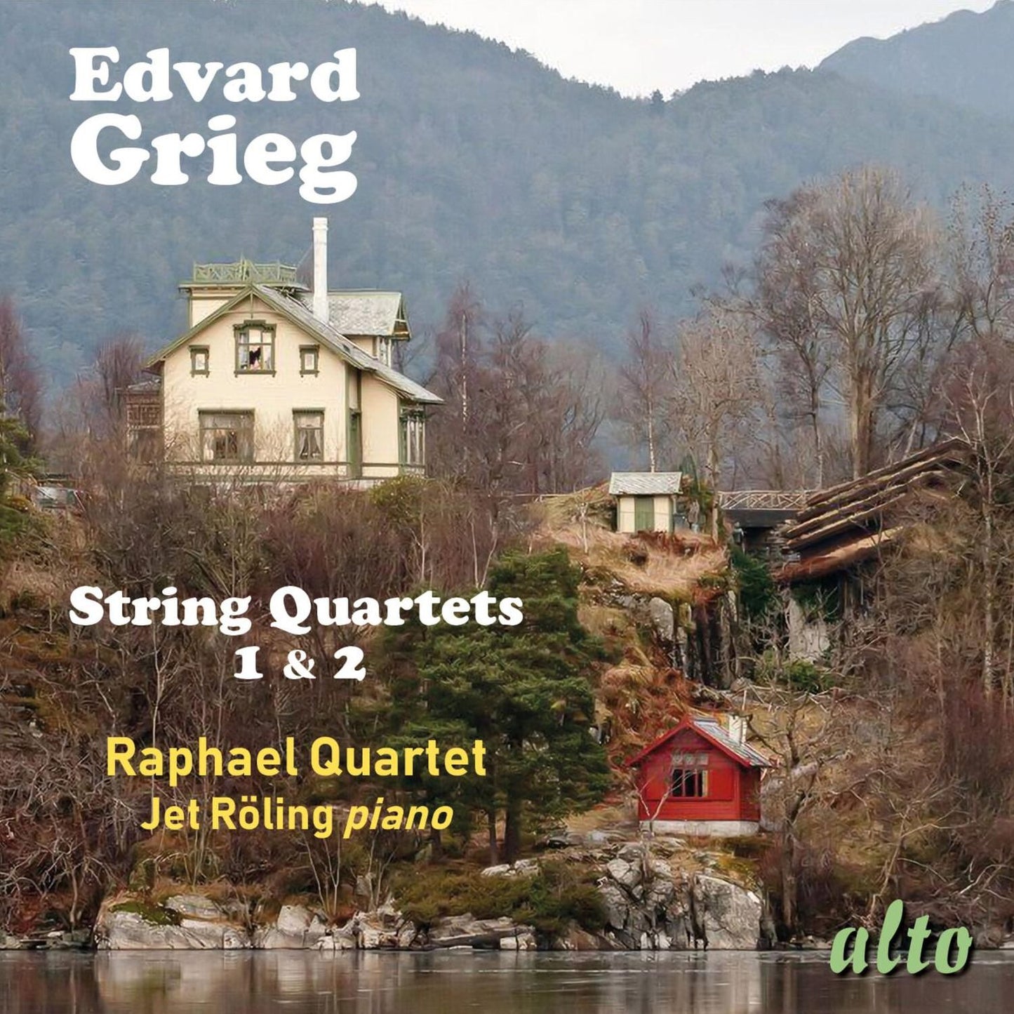 Edvard Grieg: String Quartets Nos. 1 & 2 (Jet Roling / Raphael Quartet)