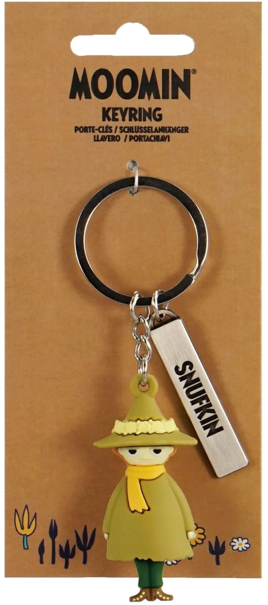 Keyring PVC - Moomin (Snufkin)