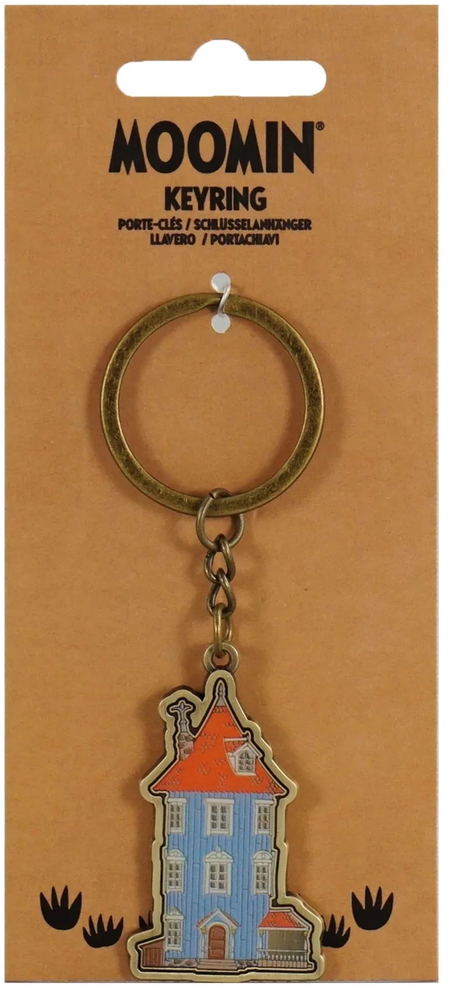 Keyring Metal - Moomin (House)