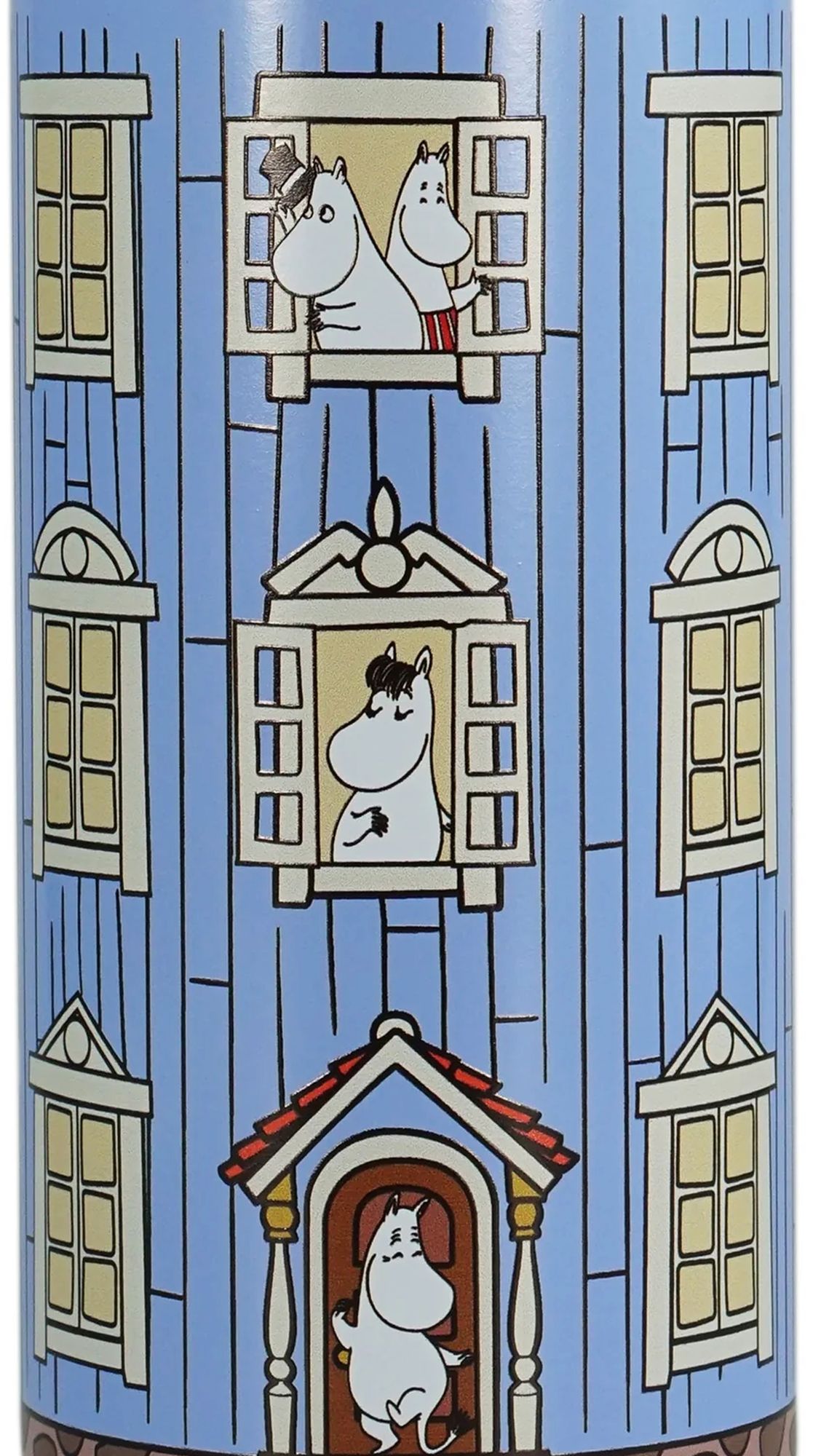 Water Bottle Metal (500ml) - Moomin (House)