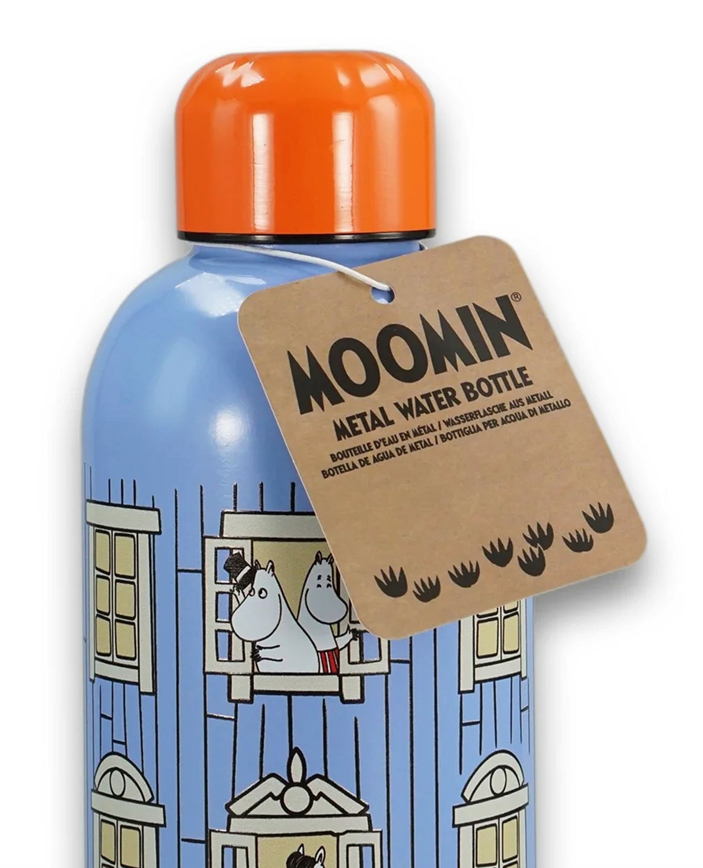Water Bottle Metal (500ml) - Moomin (House)
